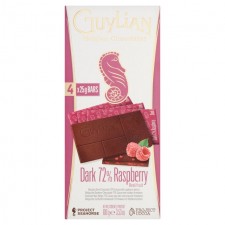 Guylian Dark Raspberry Bars 72% 100g