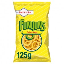Smiths Funyuns Onion Rings Crisps 125g