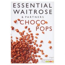Waitrose Essential Choco Pops 375g