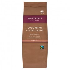 Waitrose Colombian Blend Coffee Beans 454g
