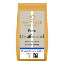 Waitrose No1 Peru Decaffeinated Ground Coffee 227g