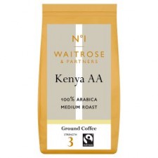 Waitrose No1 Kenyan AA Ground Coffee 227g