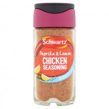 Schwartz Perfect Shake No Added Salt Paprika and Lemon Chicken Seasoning Jar 43g