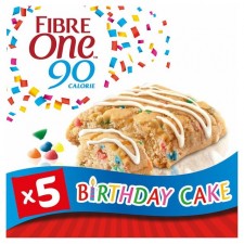 Fibre One Birthday Cake Squares 5 Pack
