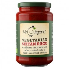 Mr Organic Seitan Crushed Chilli and Tomato Pasta Sauce 350g
