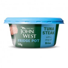 John West No Drain Tuna Steak In Brine 110g