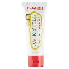 Jack N Jill Organic Strawberry Toothpaste with Natural Flavouring 50g