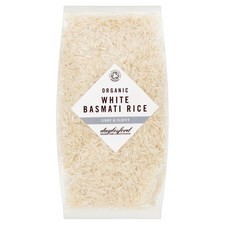 Daylesford Organic White Basmati Rice 500g