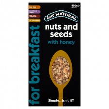 Eat Natural Cereal Nuts Seeds And Honey 450g 