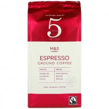 Marks and Spencer Espresso Ground Coffee 227g Strength 5