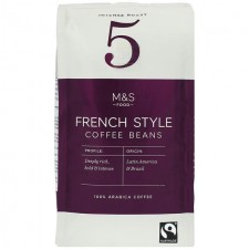 Marks and Spencer French Coffee Beans Strength 5 227g