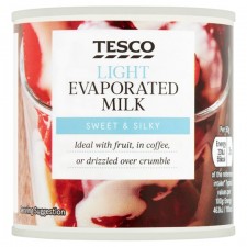 Tesco Reduced Fat Evaporated Milk 170g