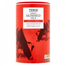 Tesco Instant Dried Skimmed Milk 340G