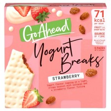 Mcvitie Go Ahead Yogurt Breaks Strawberry 2 pieces x 4 pack