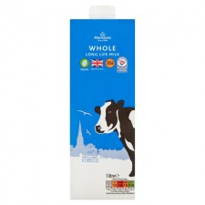 Morrisons Long Life UHT British Whole Milk 1L