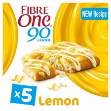 Fibre One Lemon Drizzle Squares 5 Pack