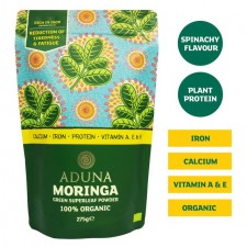 Aduna Moringa Organic Green Superleaf Powder 275g