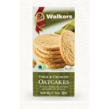 Walkers Thick and Crunchy Oatcakes 12 x 300g Case