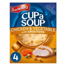 Batchelors Cup A Soup with Croutons Chicken And Vegetable 4 sachets