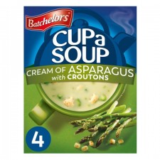 Batchelors Cup A Soup with Croutons Cream of Asparagus 4 sachets