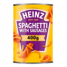 Heinz Spaghetti and Sausages 400g