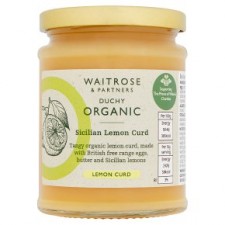 Waitrose Duchy Organic Lemon Curd 320g