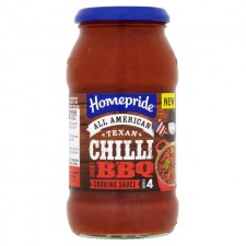 Homepride Texan Chilli Smoky BBQ Cooking Sauce 485g