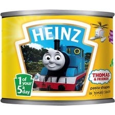 Heinz Thomas Tank Spaghetti Shapes In Tomato Sauce 205g