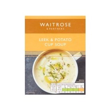 Waitrose Potato and Leek Cup Soup 4 sachets