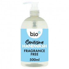 Bio D Eco Fragrance Free Sanitising Hand Wash 500ml