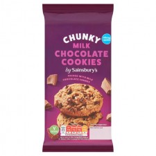 Sainsburys Chocolate Chunk Cookies 200g