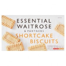 Waitrose Essential Shortcake Biscuits 400g  