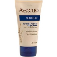 Aveeno Skin Relief Restore and  Protect Hand Cream 75ml