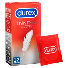 Durex Thin Feel Ultra Thin Condoms 12 per pack