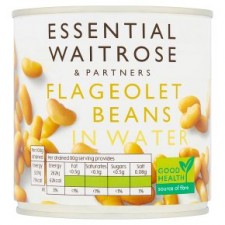 Waitrose Essential Flageolet Beans 400g