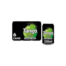 Tango Apple Sugar Free 6 x 330ml Cans