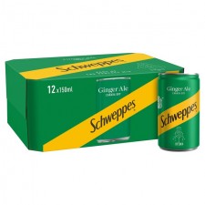 Schweppes Canada Dry Ginger Ale 12 x 150ml Cans