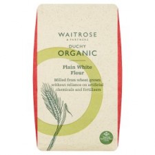 Waitrose Duchy Organic Plain White Flour 1.5kg