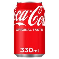 Coca Cola Regular 330ml Can