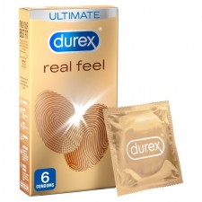 Durex Real Feel Condoms 6 per pack