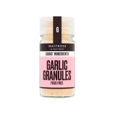 Waitrose Cooks Ingredients Garlic Granules 52g