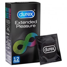 Durex Extended Pleasure Condoms 12 per pack