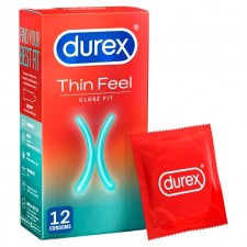 Durex Thin Feel Close Fit Condoms 12 per pack