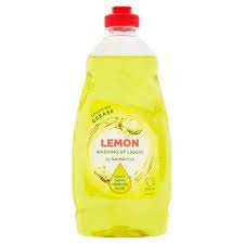 Sainsburys Washing Up Liquid Lemon 450ml