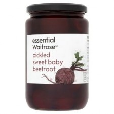 Waitrose Essential Sweet Pickled Baby Beetroots 710g