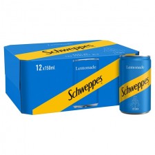 Schweppes Lemonade 12 x 150ml Cans