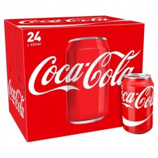 Retail Pack Coca Cola Regular 24x330ml Cans Carton