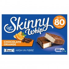 Skinny Whip Chocolate Orange Bars 5 Pack 125g