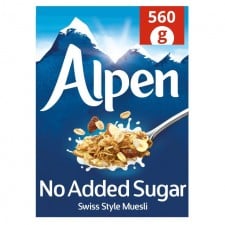 Alpen Muesli No Added Sugar 550g
