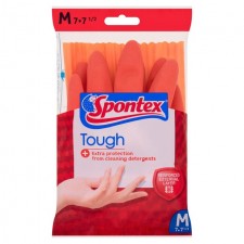 Spontex Tough Gloves Medium 1 pair